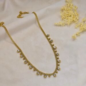 girls nacklace 18k gold plated