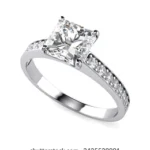 diamond engagement ring radiant cut 260nw 2435528991